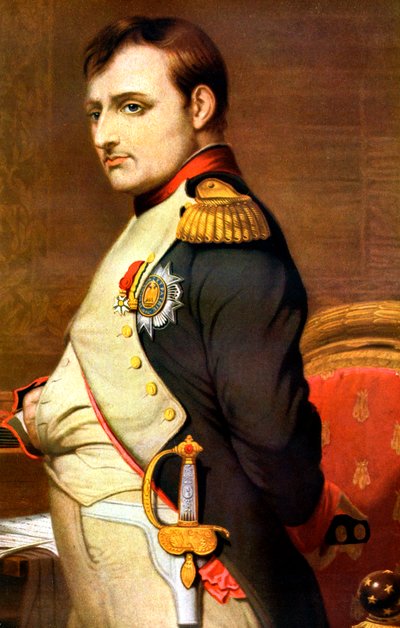 Napoleon Bonaparte, französischer General und Kaiser von Paul Delaroche