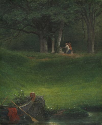 Opfergabe an den Gott Pan von Paul Delaroche