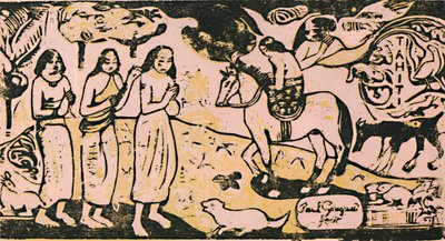 Ein Wohnsitzwechsel, um 1899, 1946 von Paul Gauguin