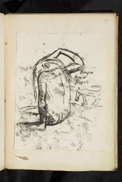 Avant et après - Bonjour Monsieur Gauguin von Paul Gauguin