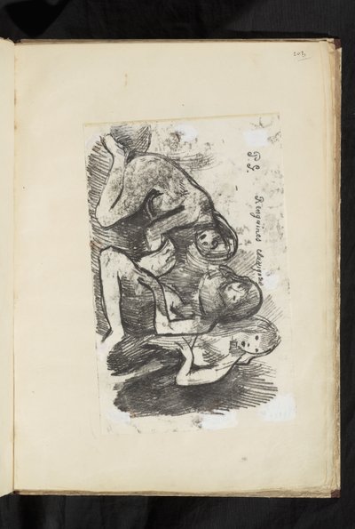 Avant et après - Fragment der Geburt von Paul Gauguin