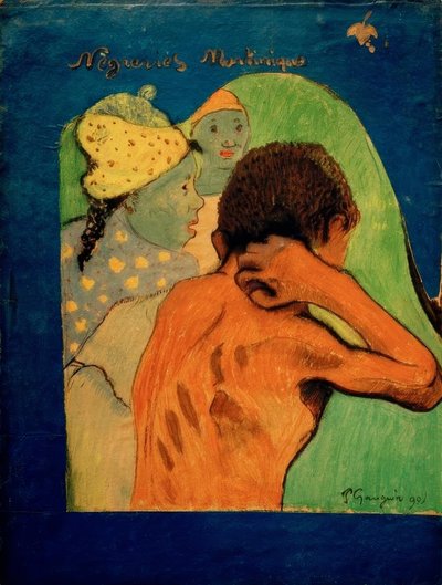 Schwarze Martinique von Paul Gauguin