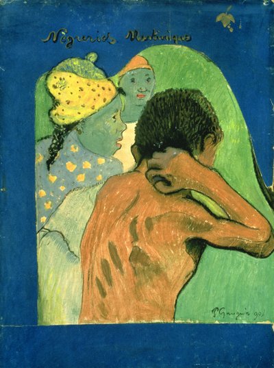 Schwarze Martinique von Paul Gauguin