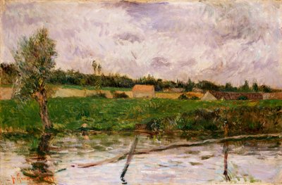 Landschaft in der Bretagne, 1879 von Paul Gauguin