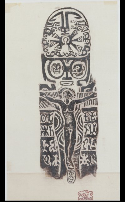 Christus am Kreuz von Paul Gauguin