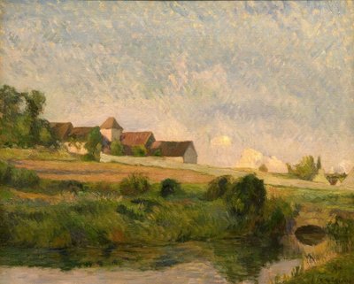 Das Gehöft La Groue, Osny von Paul Gauguin