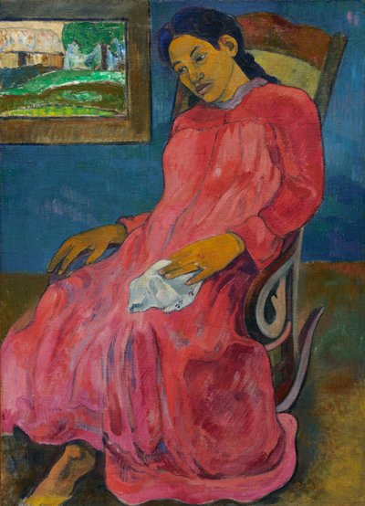 Faaturuma Melancholisch, 1891 von Paul Gauguin
