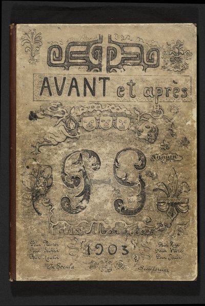 Vorderseite von Avant et après von Paul Gauguin