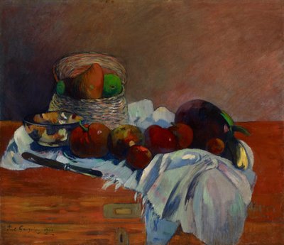 Früchte und Messer, 1901 von Paul Gauguin