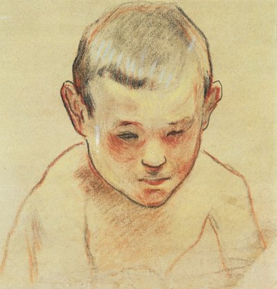 Kopf eines Jungen von Paul Gauguin