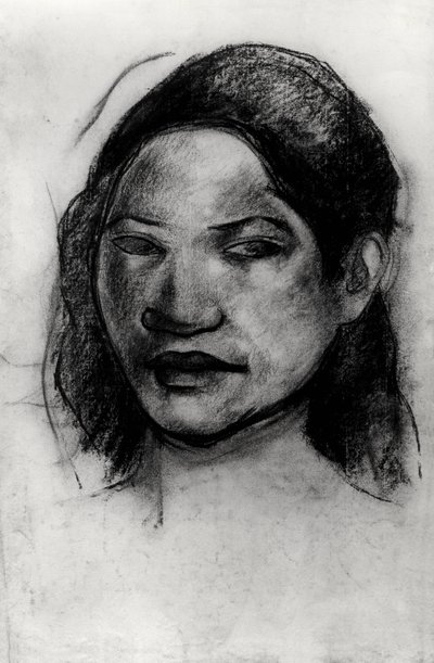 Kopf eines Tahitianers von Paul Gauguin