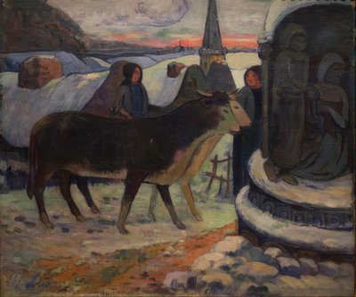 Heilige Nacht (Segnung der Ochsen) von Paul Gauguin
