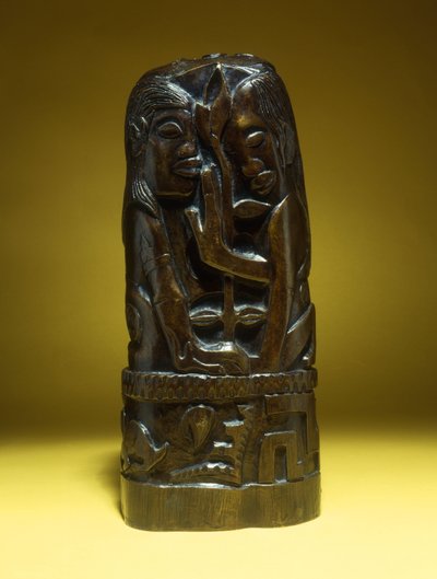 Hina und Te Fatou von Paul Gauguin