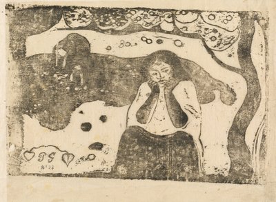 Menschliches Leid von Paul Gauguin