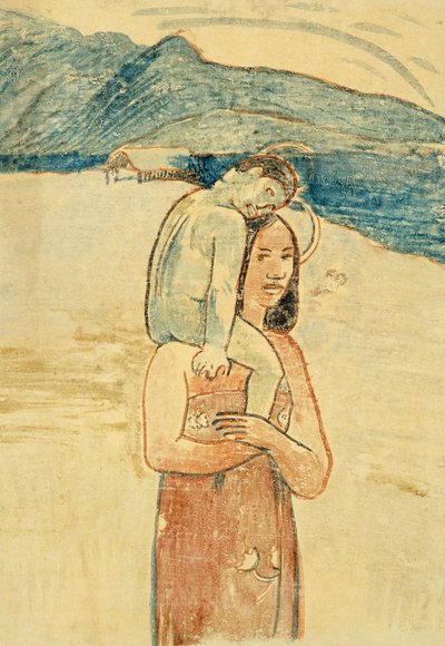 Ich grüße dich Maria, ca. 1894 (Lithographie) von Paul Gauguin