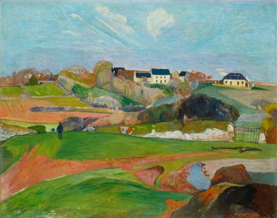 Landschaft bei Le Pouldu von Paul Gauguin