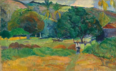 Das Tal, 1892 von Paul Gauguin