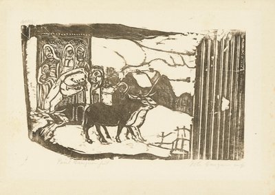 Le calvaire breton, 1898-99 von Paul Gauguin