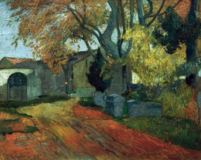 Les Alyscamps von Paul Gauguin
