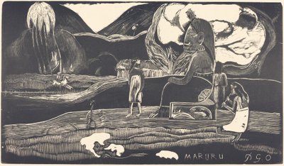 Maruru (Danke) von Paul Gauguin