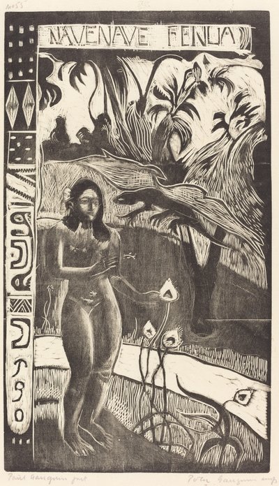Nave Nave Fenua, 1894-1895 von Paul Gauguin