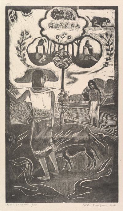 Noa Noa, 1893-94 von Paul Gauguin