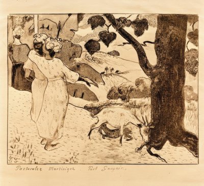 Pastorales Martinique von Paul Gauguin