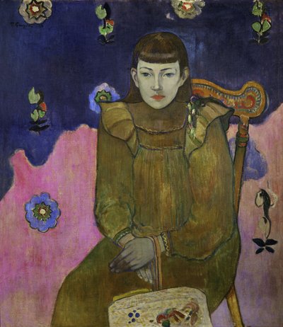 Porträt von Vaiite Jeanne Goupil von Paul Gauguin