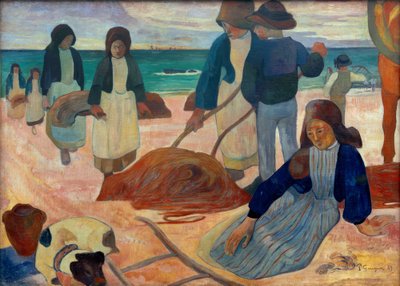Tangsammlerinnen II (Bretonische Tangsammlerinnen II) von Paul Gauguin