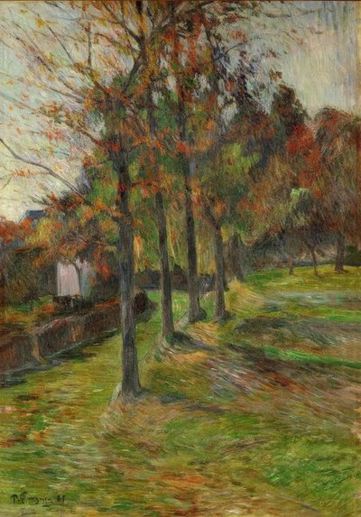 Route de Rouen II von Paul Gauguin