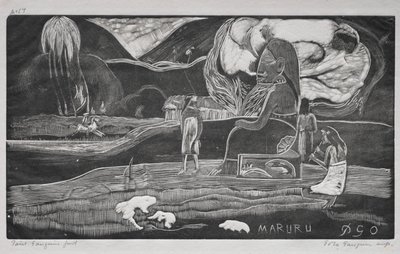 Tahitianische Serie: Anbetung von Paul Gauguin