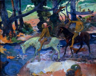 Die Furt von Paul Gauguin
