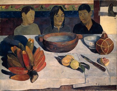 Das Mahl Bananen, 1891 von Paul Gauguin