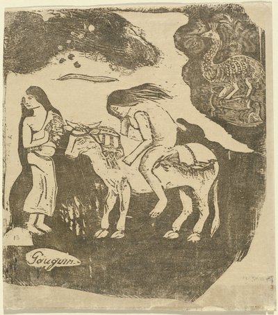 Der Raub der Europa von Paul Gauguin