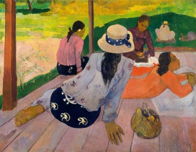 Die Siesta, ca. 1892-94 von Paul Gauguin