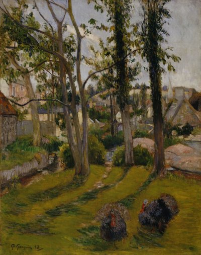 Die Truthähne von Paul Gauguin