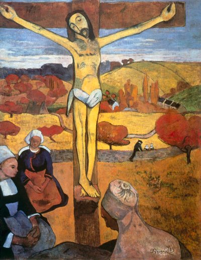 Der gelbe Christus von Paul Gauguin