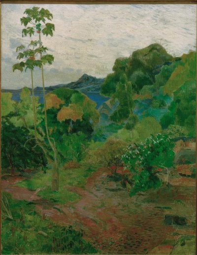 Tropische Landschaft von Paul Gauguin