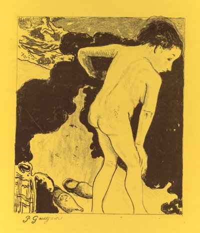 Volpini Suite: Bretonische Badende, 1889 von Paul Gauguin