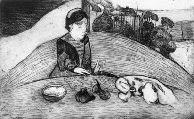 Frau mit Feigen, 1894 von Paul Gauguin
