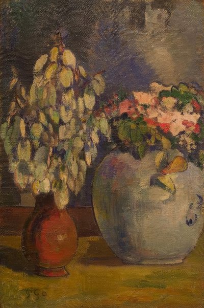 Zwei Blumenvasen von Paul Gauguin