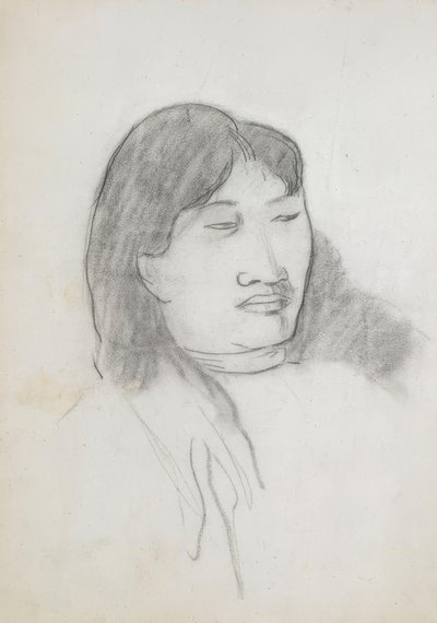Studie einer jungen Tahitianerin von Paul Gauguin