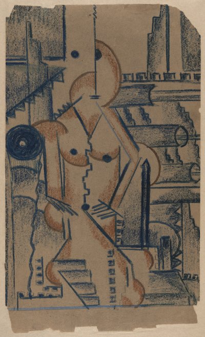 Sitzender Akt von Paul Gaulois