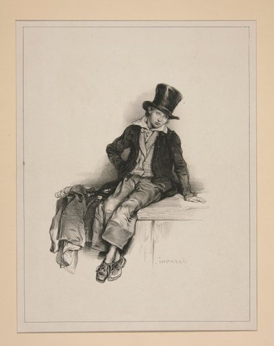 Studie von Paul Gavarni