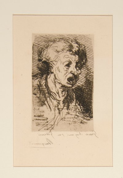 (TETE D von Paul Gavarni