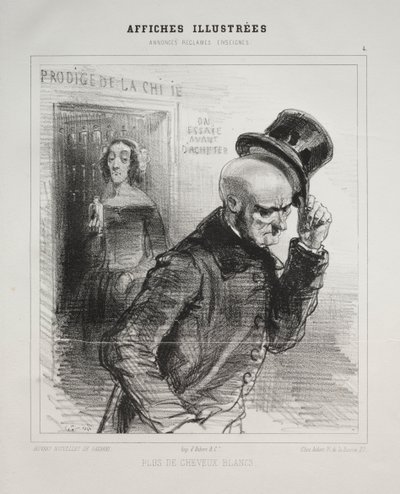 Affiches Illustrées von Paul Gavarni