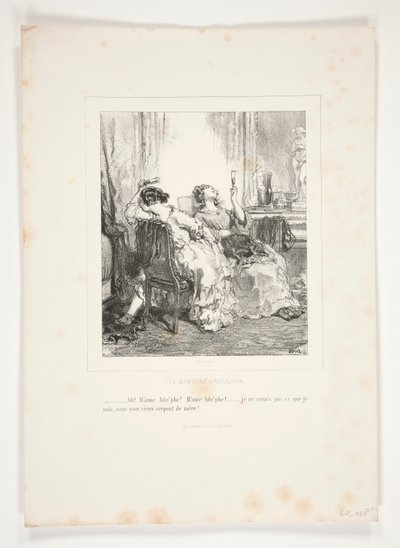 ..Ah! m von Paul Gavarni
