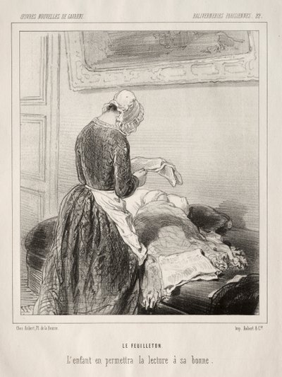 Baliverneries Parisiennes von Paul Gavarni