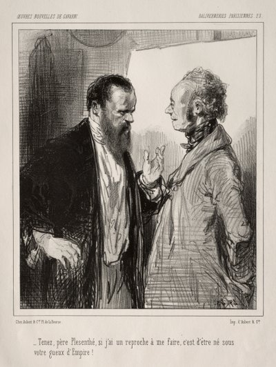 Baliverneries Parisiennes von Paul Gavarni