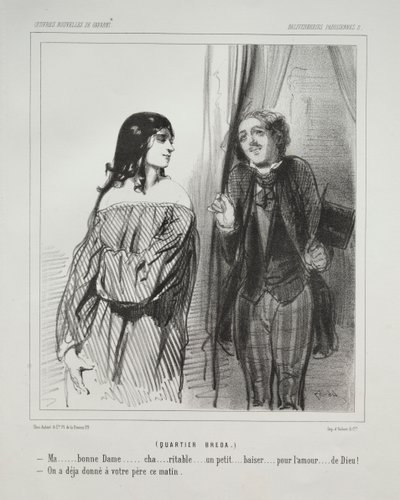 Baliverneries Parisiennes von Paul Gavarni